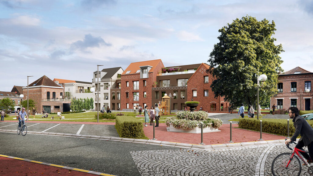 Projet de 39 logements sur l'ancien site Caquant