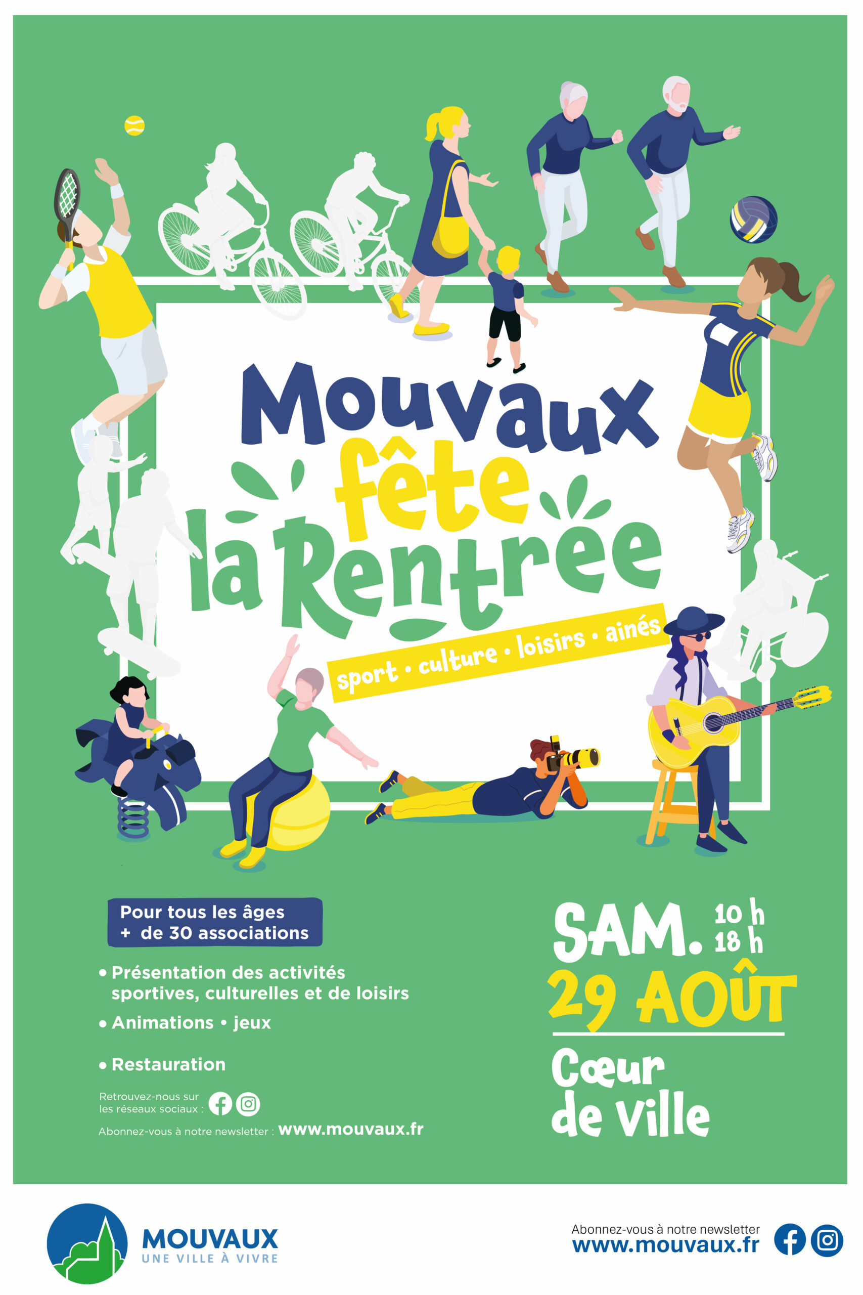 Mouvaux fête la rentrée, samedi 29 août 2026, place du Cœur de Ville